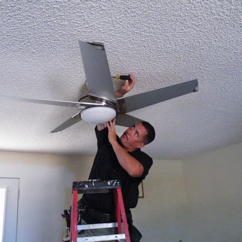 installing a new fan