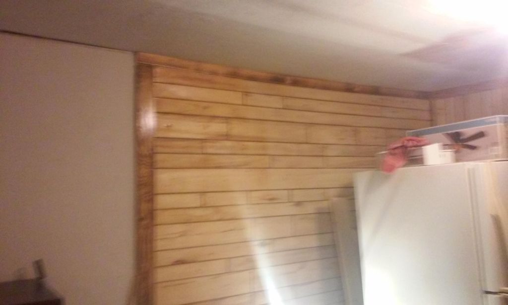 After picture of the elderly couples kitchen