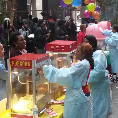 Cotton Candy and Popcorn Machine Rentals at Compan
