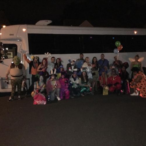 PARTY BUS HALLOWEEN