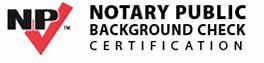 Notary Background Certificate