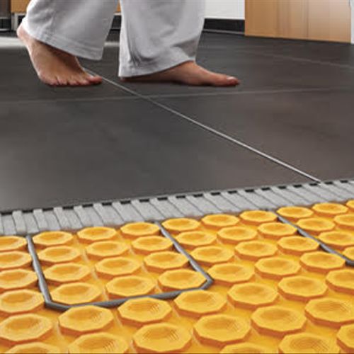 Schlüter heated tile floor systems: OEM Trained in