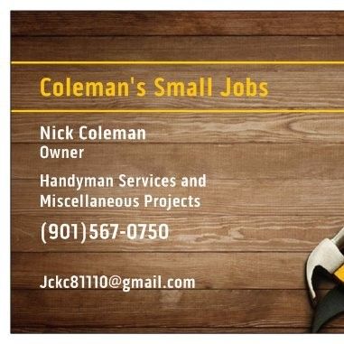 Coleman's Small Jobs Inc.