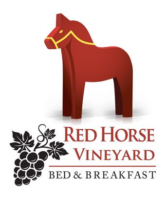 Red Horse Vineyard Bed and Breakfast Branding