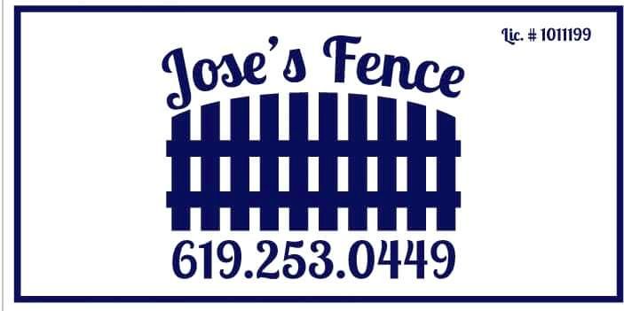 Jose's Fence  LIC#1011199