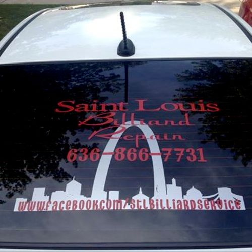 A photo of our New Decal