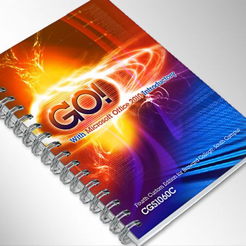 Microsoft Office workbook cover designed for Browa