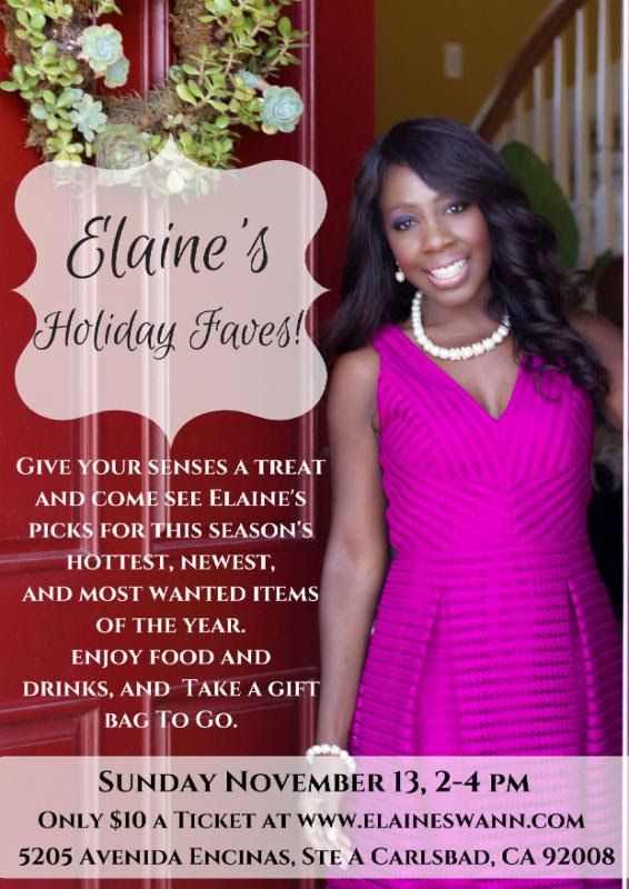 Wardrobe styling for Elaine Swann, the nation's le