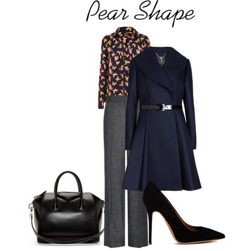 Office Outfit for pear shape women