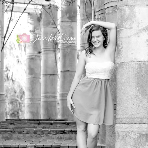 A beautiful high school senior session at The Hump