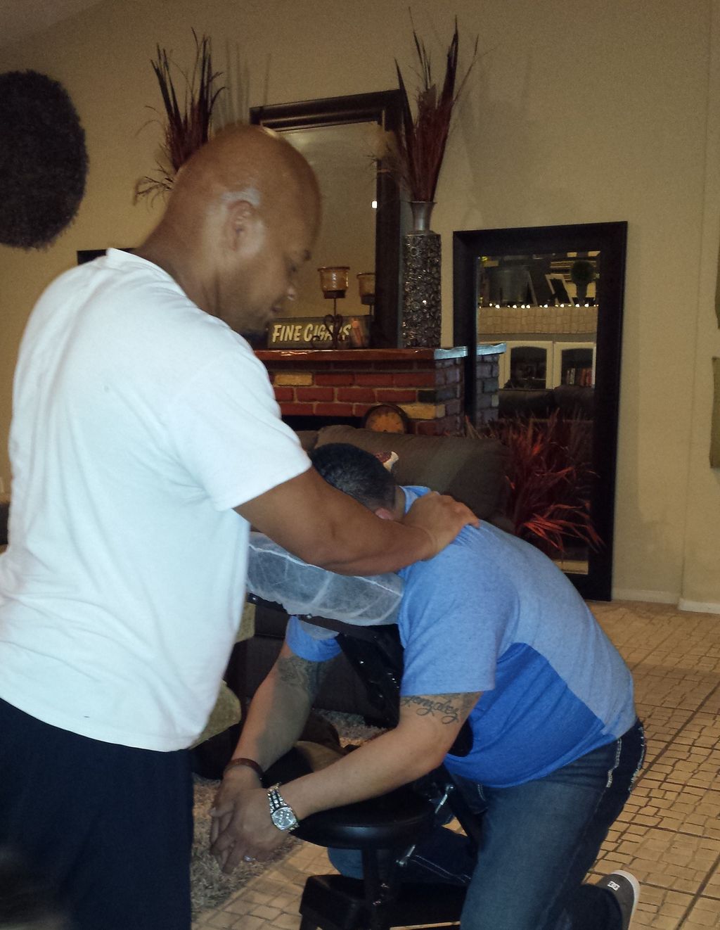 In home mobile Chair Massage