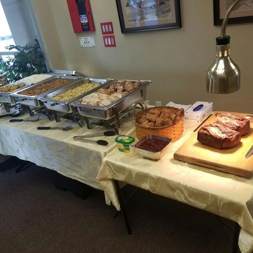 Corporate Employee Thanksgiving Lunch