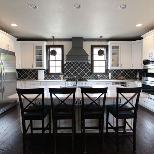 This is one of my favorite kitchen designs with wh
