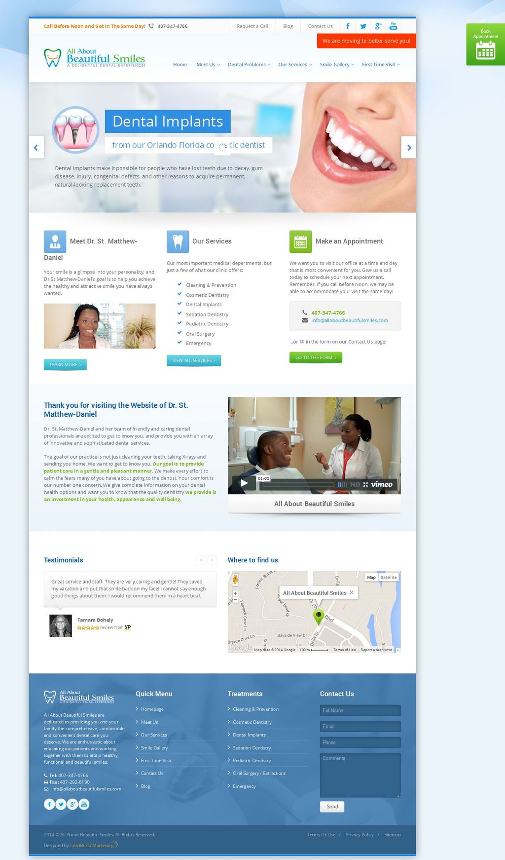 Dentist Website