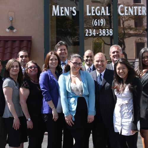 Men's Legal Center staff