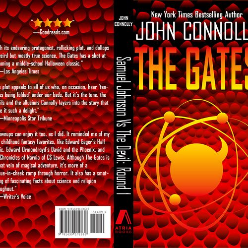 Dust-jacket made for John Connnolly's The Gates