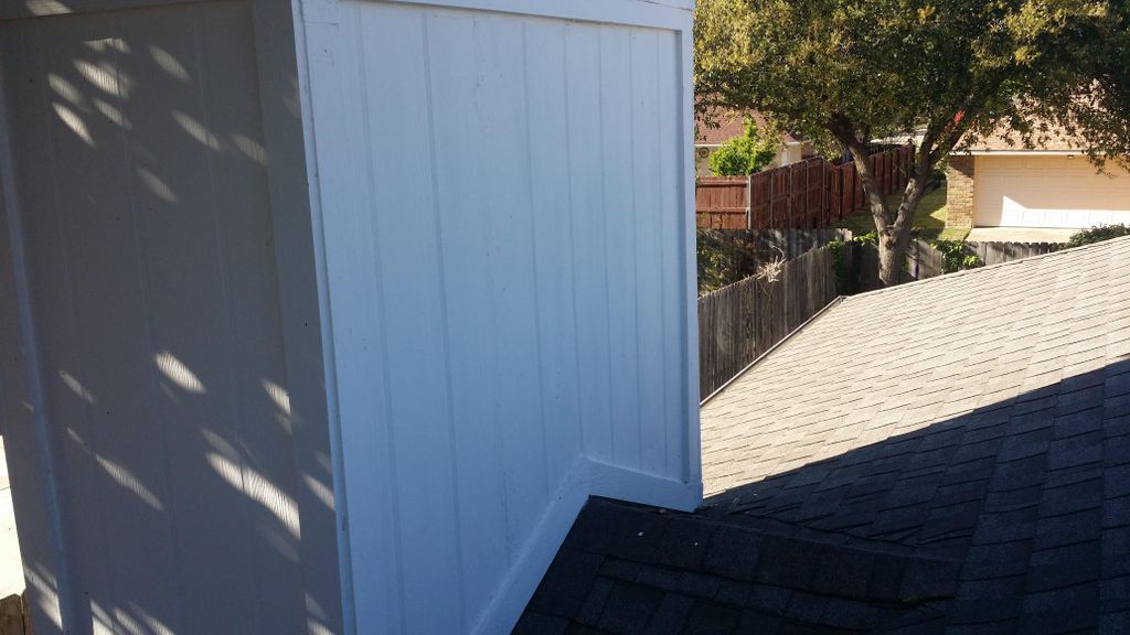 Hardie Vertical Siding and Cricket Install