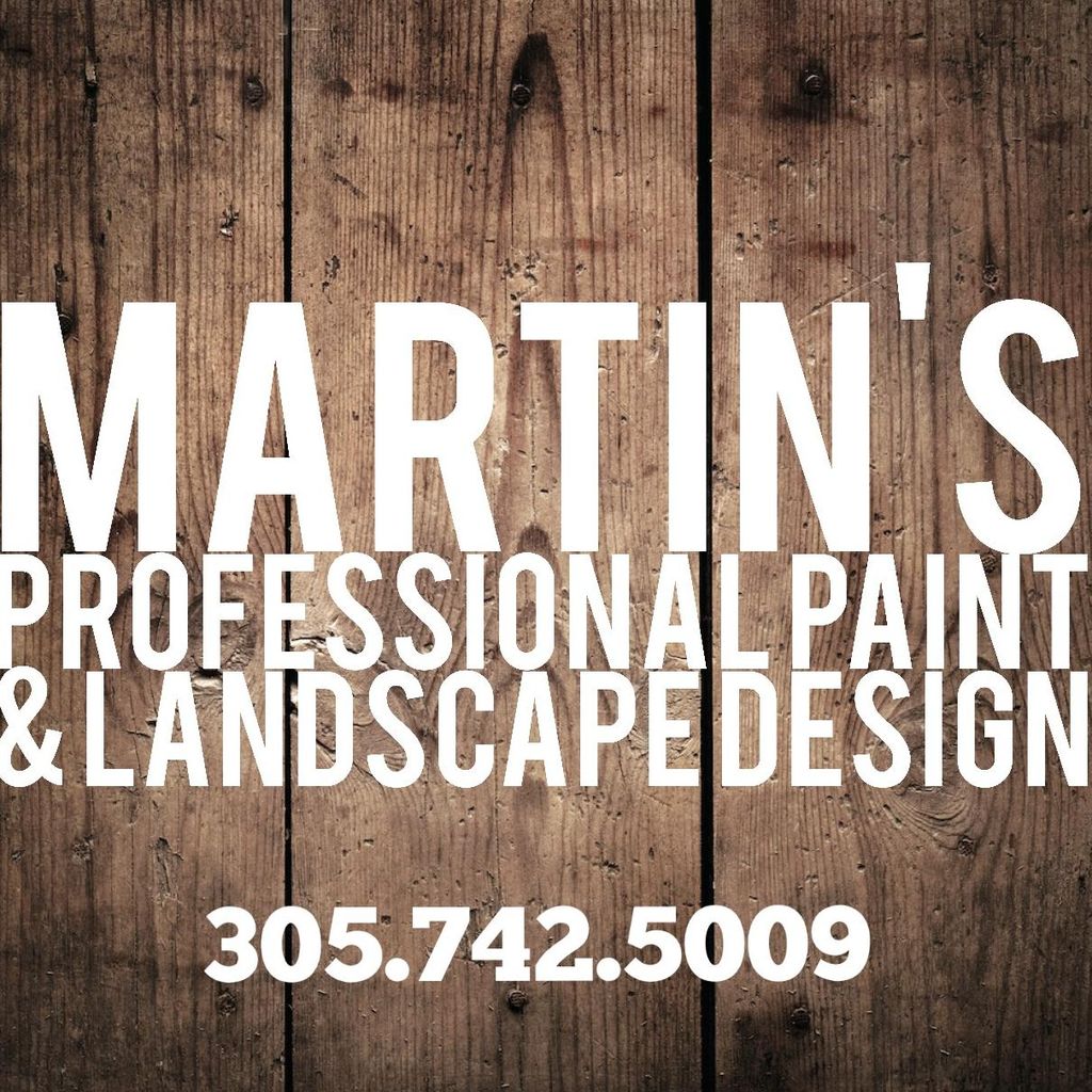 Martin's Professional Paint & Landscape Design