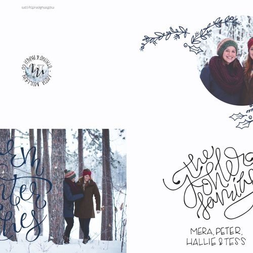 Christmas Card // full layout