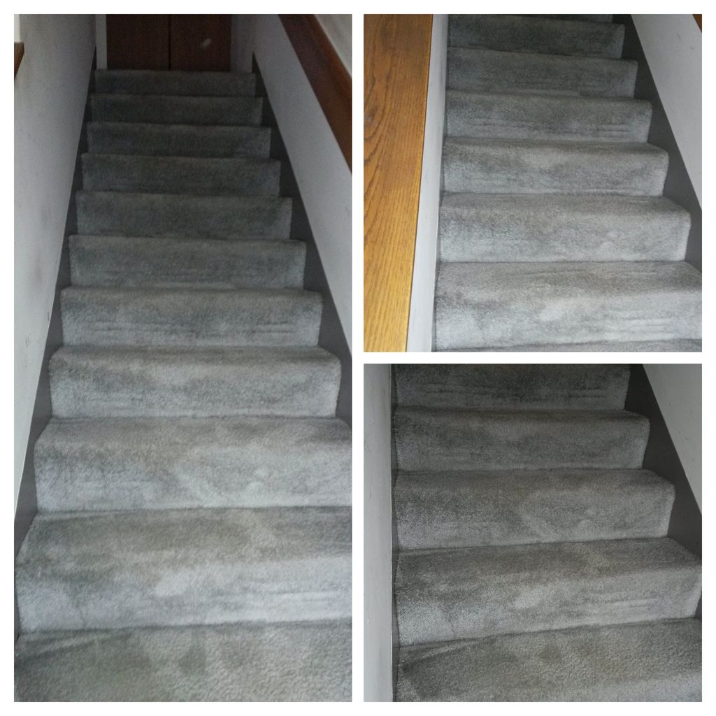 After Stairs Carpet Cleaning