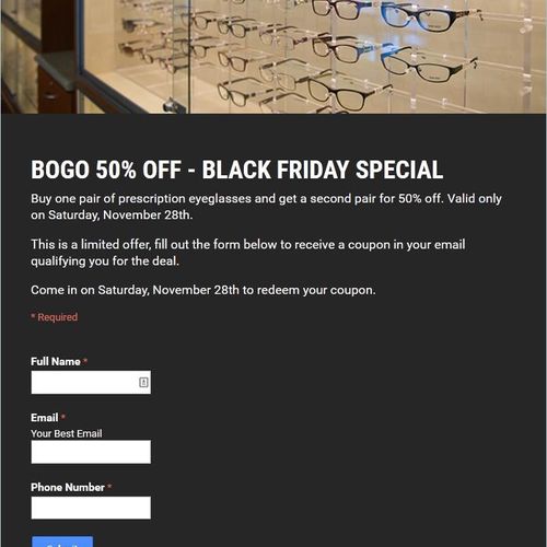 Form - NeoVision (Black Friday 2015 Glasses Sale)