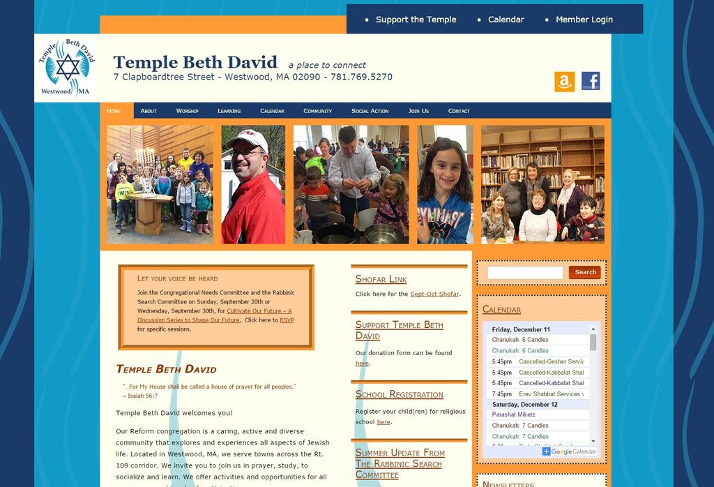 Website design