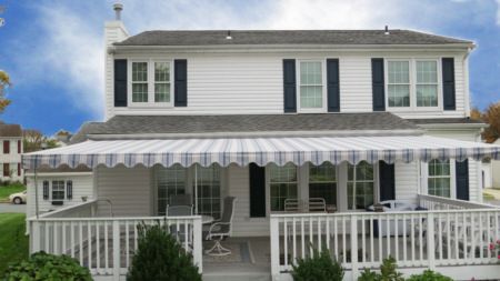 A. Hoffman Awning - Front Porch Awning adds additi