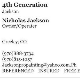 4th Generation Jackson Painting & Handyman Limited