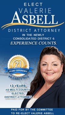 Valerie Asbell for District Attorney Ad
