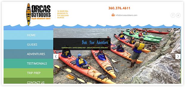 Website design - Site build in WordPress