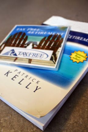 Book cover and marketing DVD for Tax Free Retireme