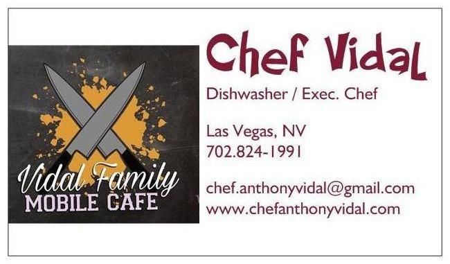 CHEF ANTHONY VIDAL