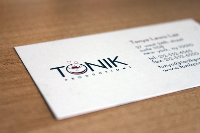 Logo and stationery for feature film company.