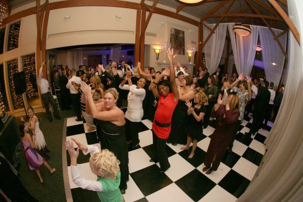 Wedding reception fun at Shadow Ridge Country Club