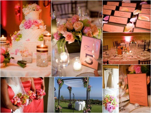 Peach inspiration board