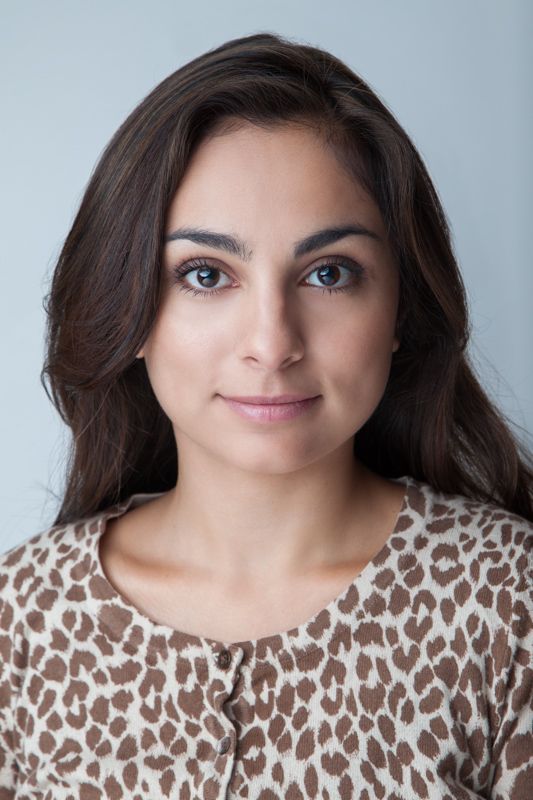 Studio headshot portrait.