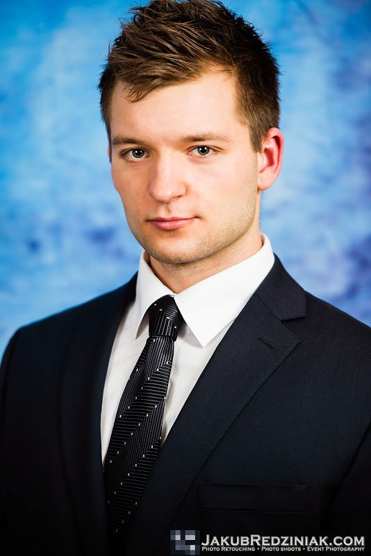 Studio corporate headshot