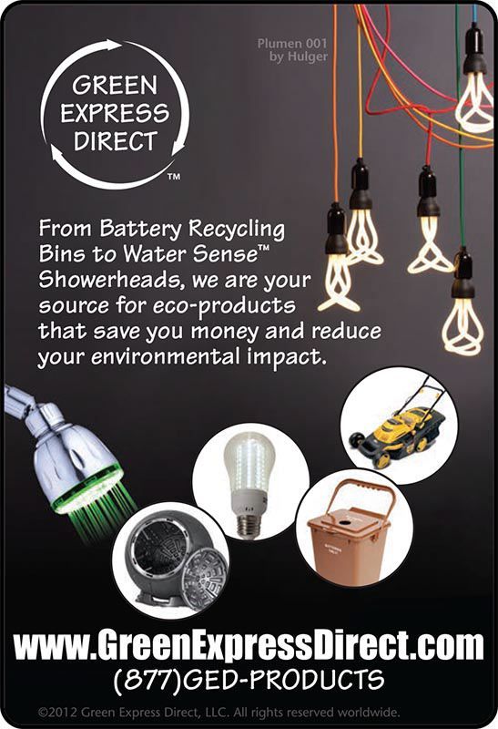 Green Express Direct newspaper ad.