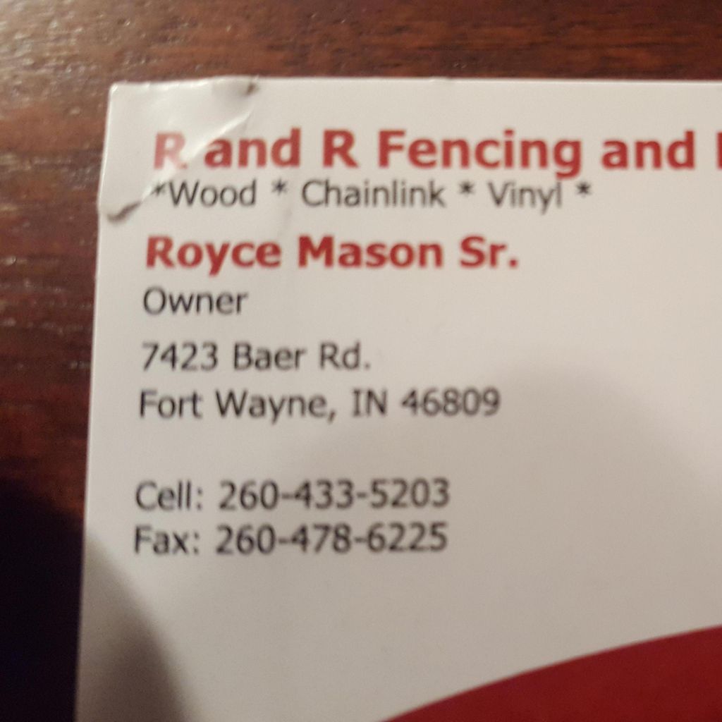 R & R Fencing and More