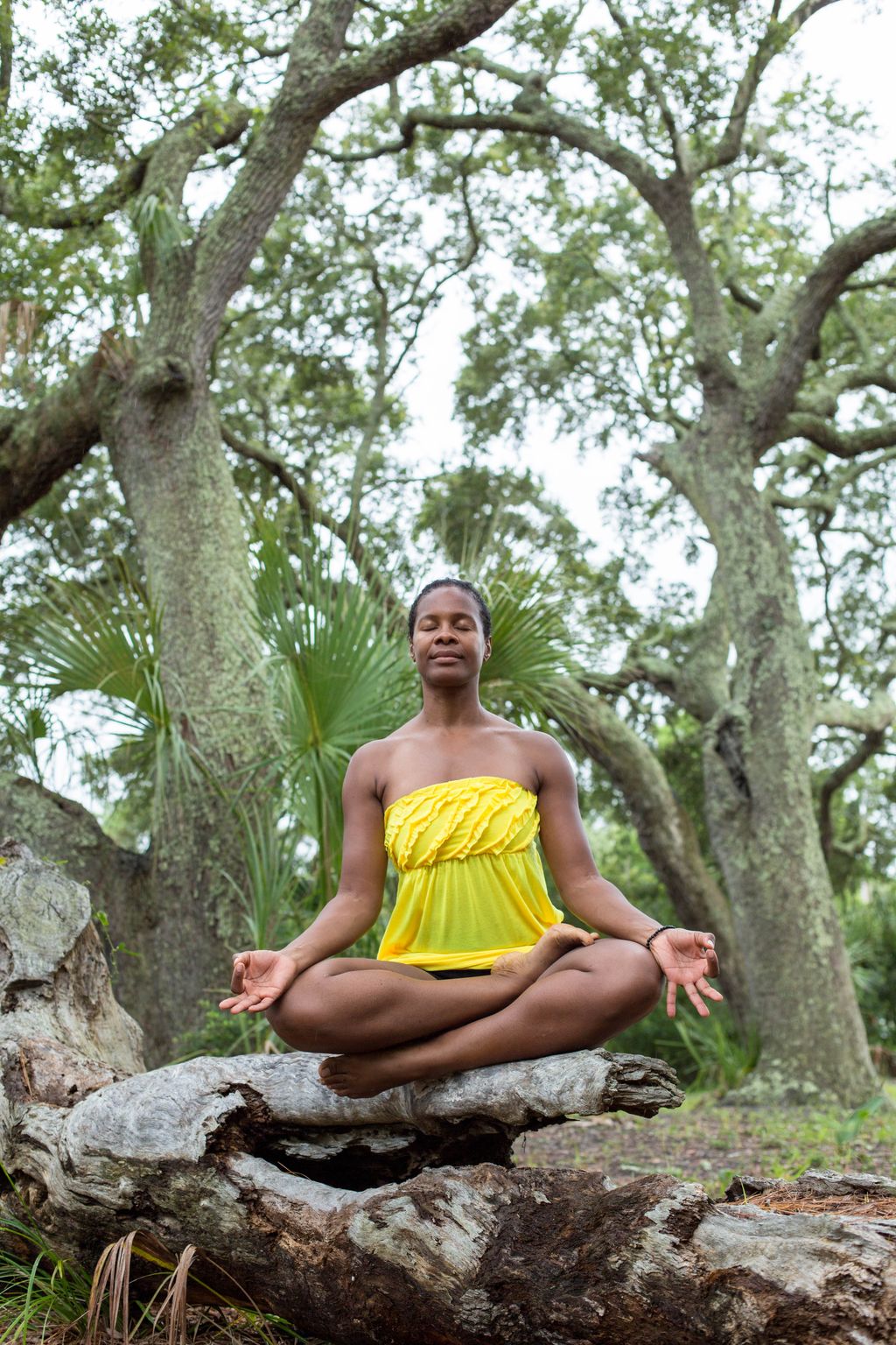 Lotus pose