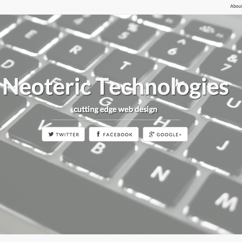 Neoteric Technologies Website 1/3