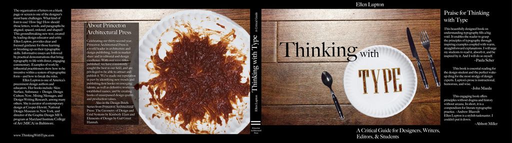 Creation of front and back of book already publish