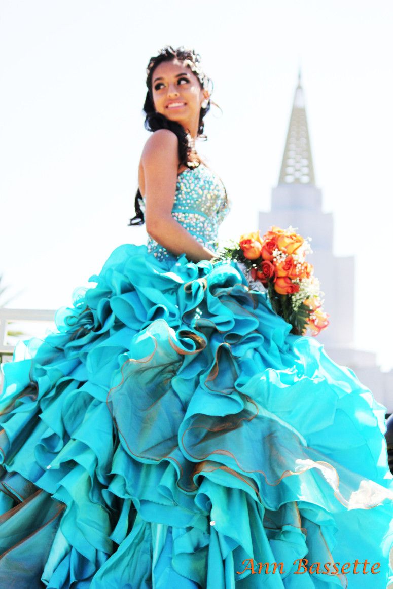 Beautiful shot in Oakland, CA of a Sweet 16 celebr