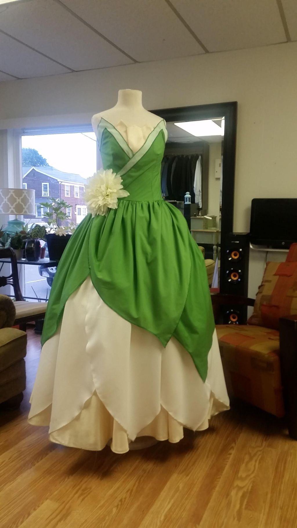 This costume was made to represent the princess ti