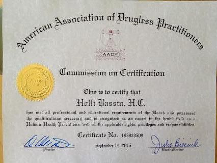 Member of the American Association of Drugless Pra