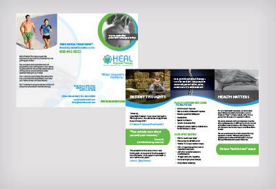 Heal Physical Therapy Brochure