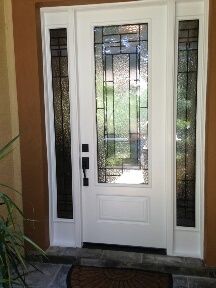 NEW DOOR INSTALL WITH SIDE LIGHTS