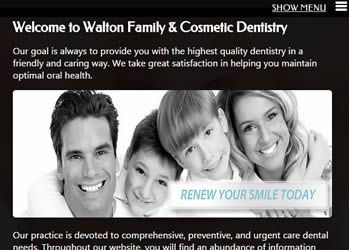 Walton Dental:

Complete Website Makeover (live Ju