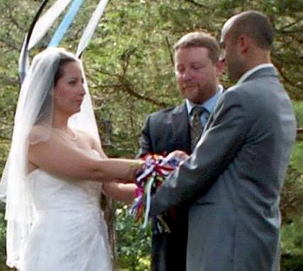 Handfasting in the woods of Salem