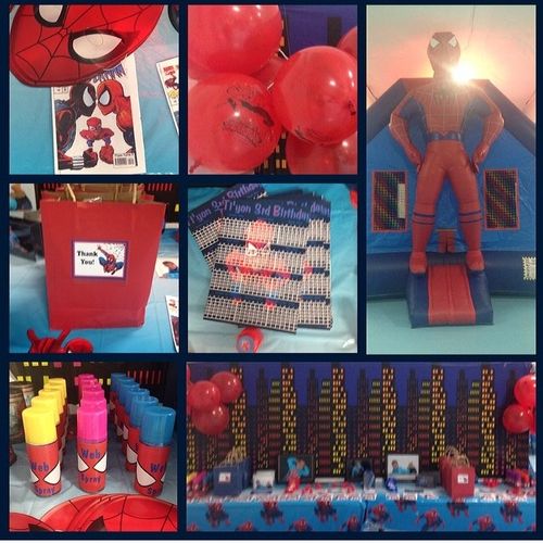 Spiderman 3rd birthday